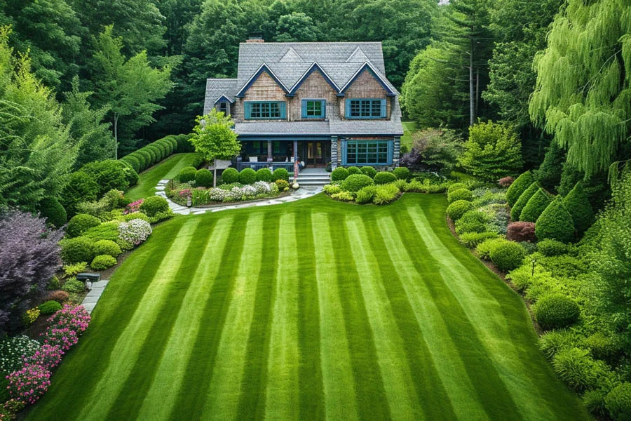 small electric grass mower